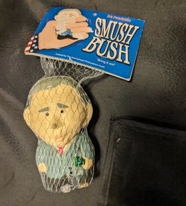 "Smush Bush"  2004 Political Collectible Vintage Propaganda_New in Package!